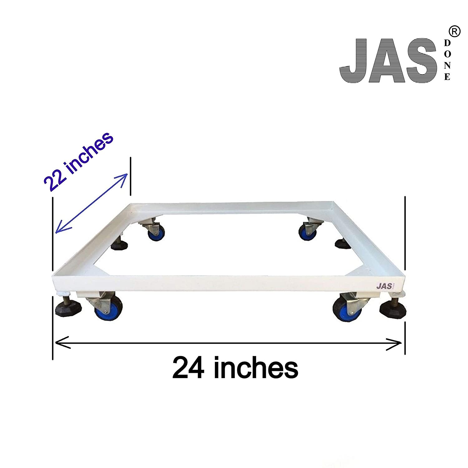 JASDONE® Heavy Duty Stand 24 X 22 Compatible for IFB 7kg, 7.5kg, 8kg,  8.5kg, 9kg, 9.5kg, 10kg Washing Machine/JASDONE Grip Stand & Trolley/Front  Load Washing Machine Stand - Jasdone